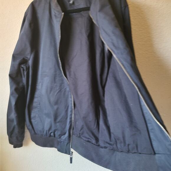 Bonobos Black Men's Bomber Jacket Size XL - Picture 2 of 9